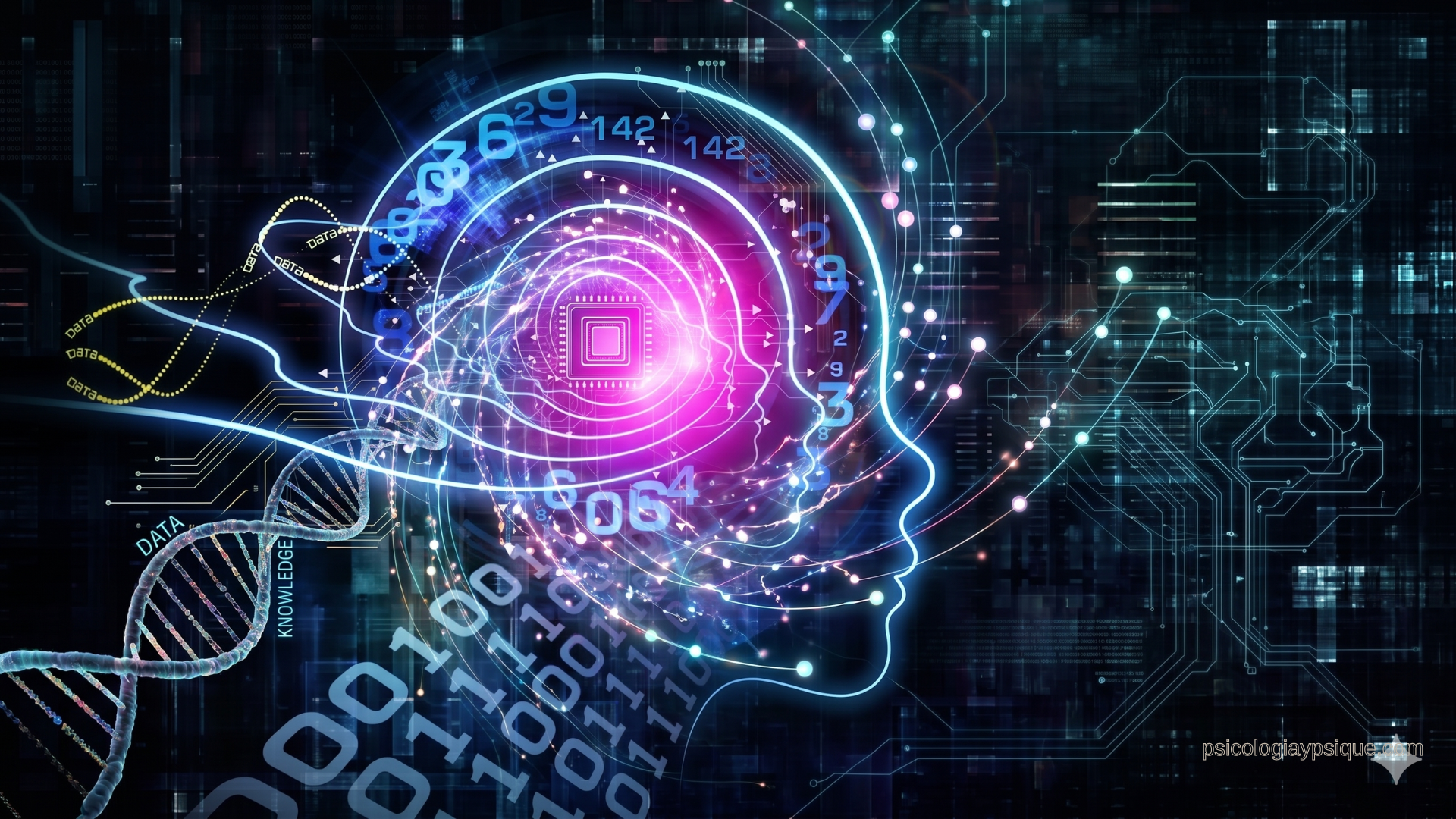 Neuroplasticidad cerebral, conexiones neuronales, aprendizaje y adaptación del cerebro