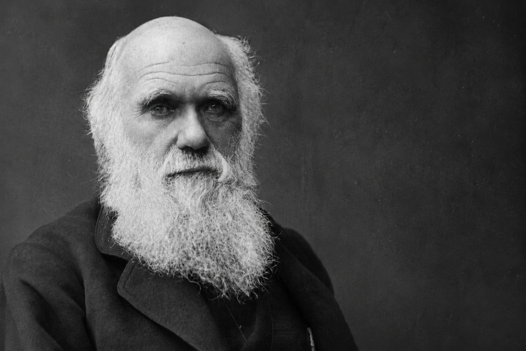 Ilustración de Charles Darwin, referente de la teoría evolutiva de la emoción